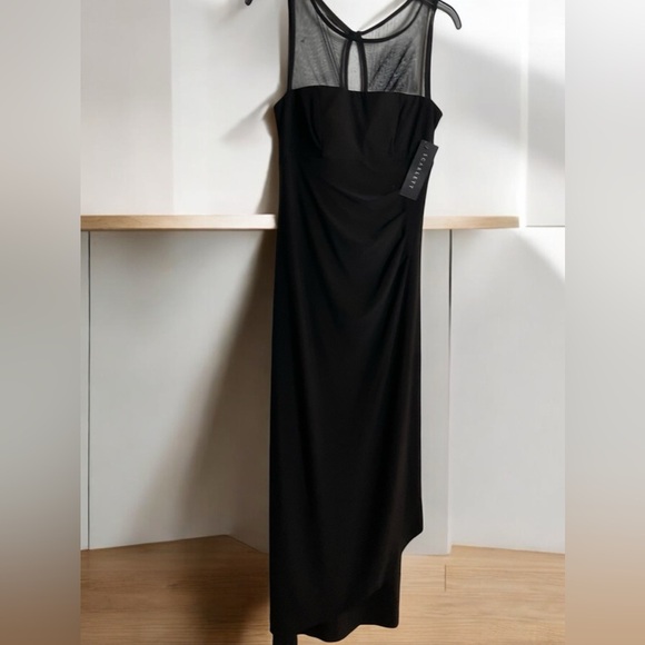 long dress, brand: Scarlett, black color. - Picture 5 of 9